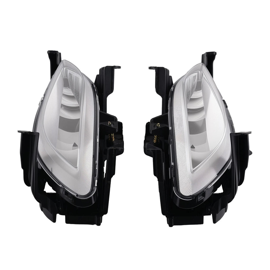 2X Front Bumper Fog Driving Lights Clear for Hyundai Sonata (2011–2013)