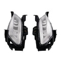 2X Front Bumper Fog Driving Lights Clear for Hyundai Sonata (2011–2013)