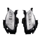 2X Front Bumper Fog Driving Lights Clear for Hyundai Sonata (2011–2013)