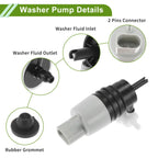 Windshield Washer Pump w/Grommet for Mercedes Benz G63 AMG (2013-2023)
