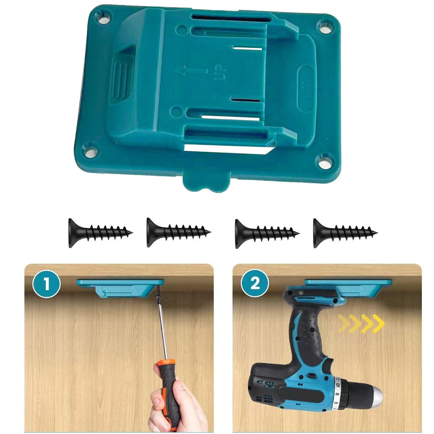 Tool Holder Base for Makita BL1830 BL1840 14.4V 18V