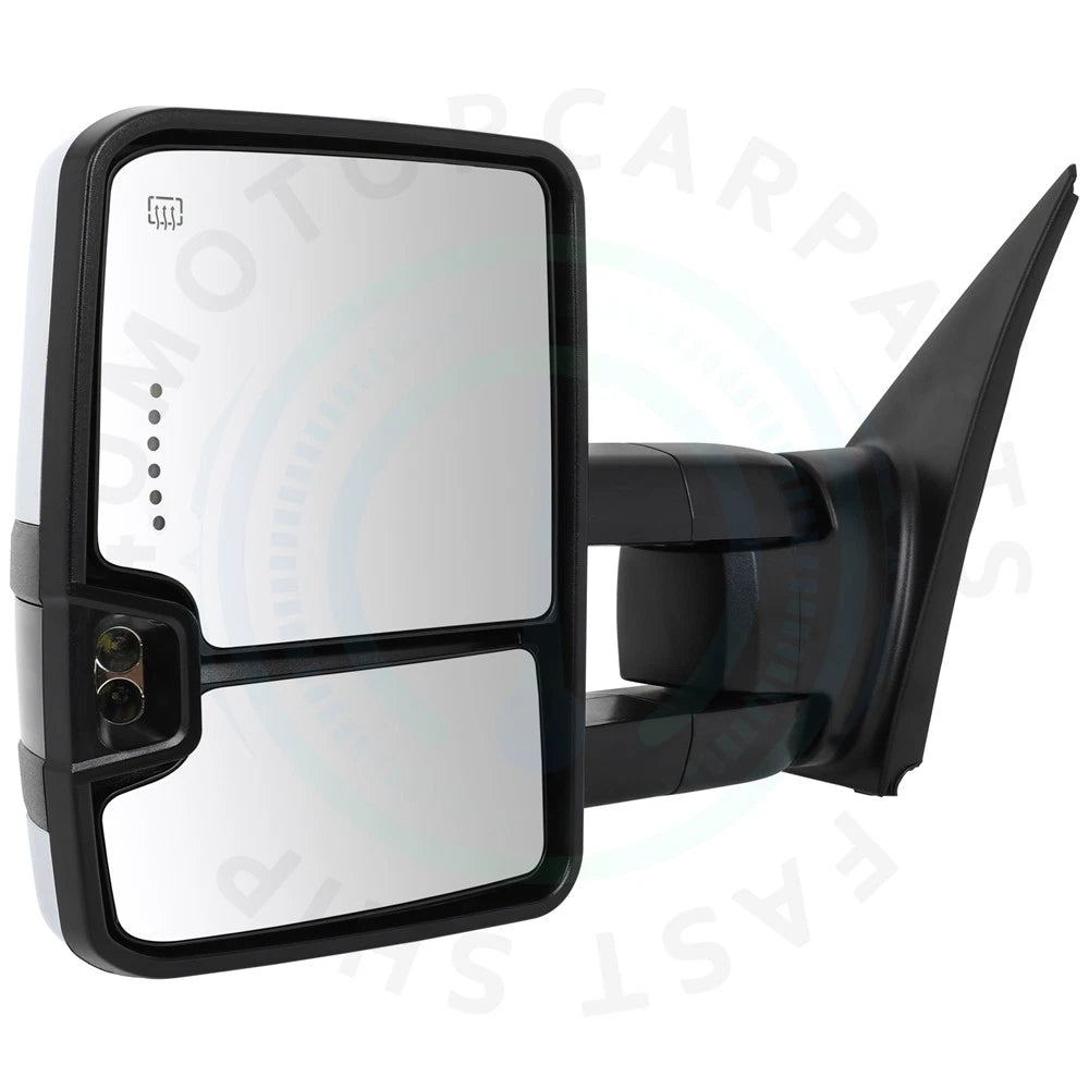Front Power Heated Tow Mirrors with Dynamic Signal Light for Toyota Tundra (2007–2017)