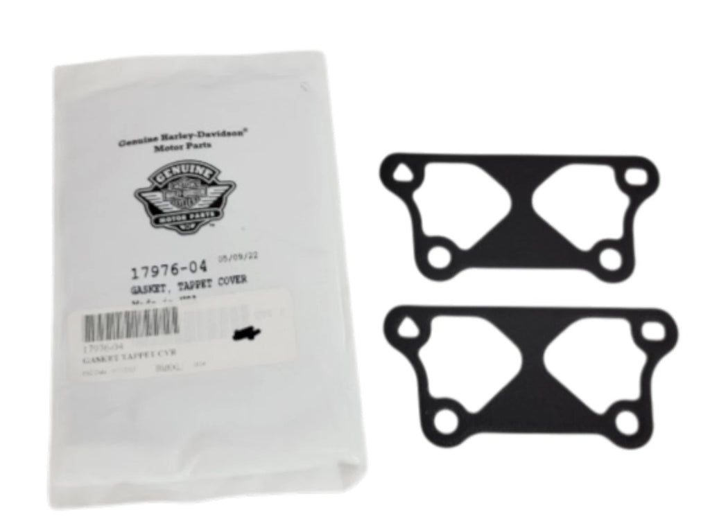 Set of 2 Tappet Cover Gaskets for Harley Davidson Sportster (2004–2022) 17976-04