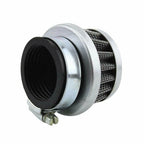 30mm Chrome Air Filter for ATV Quad Dirt Bike Buggy Go Kart Scooter