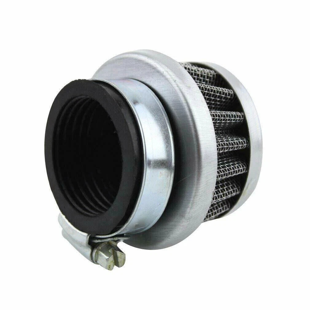30mm Chrome Air Filter for ATV Quad Dirt Bike Buggy Go Kart Scooter