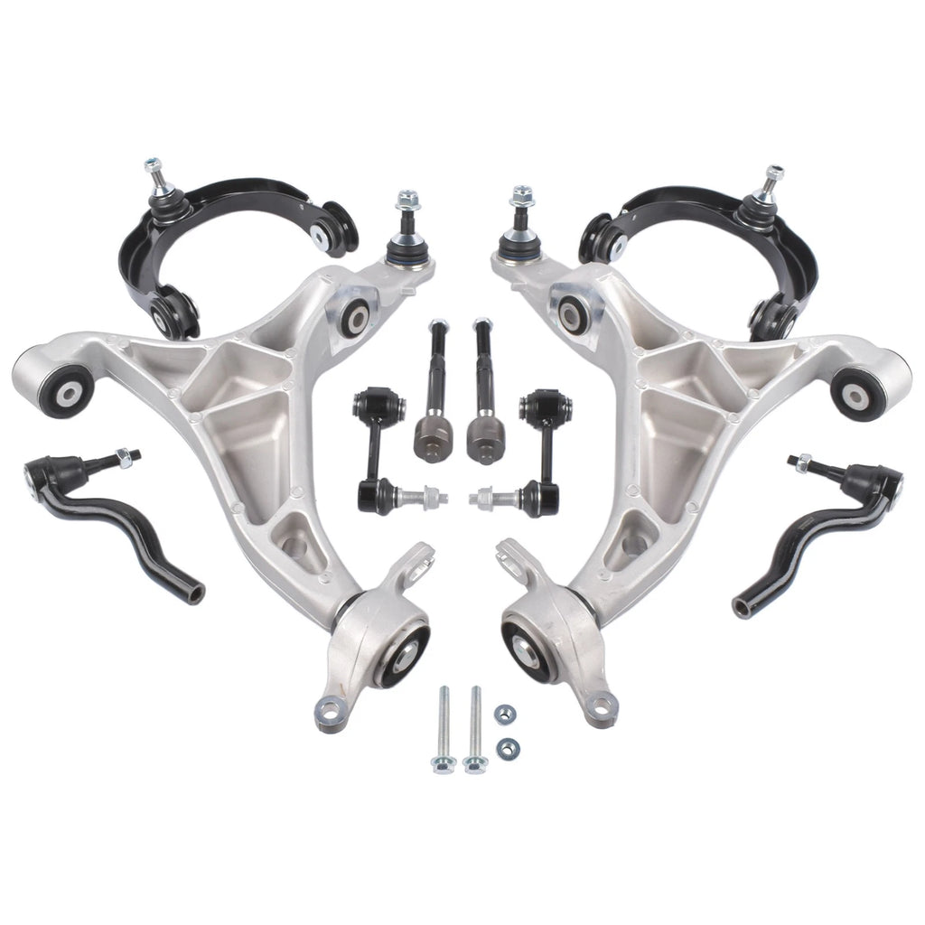Set of 4 Front Control Arms Sway Bars Tie Rods for Jeep Grand Cherokee Durango (2016–2020)