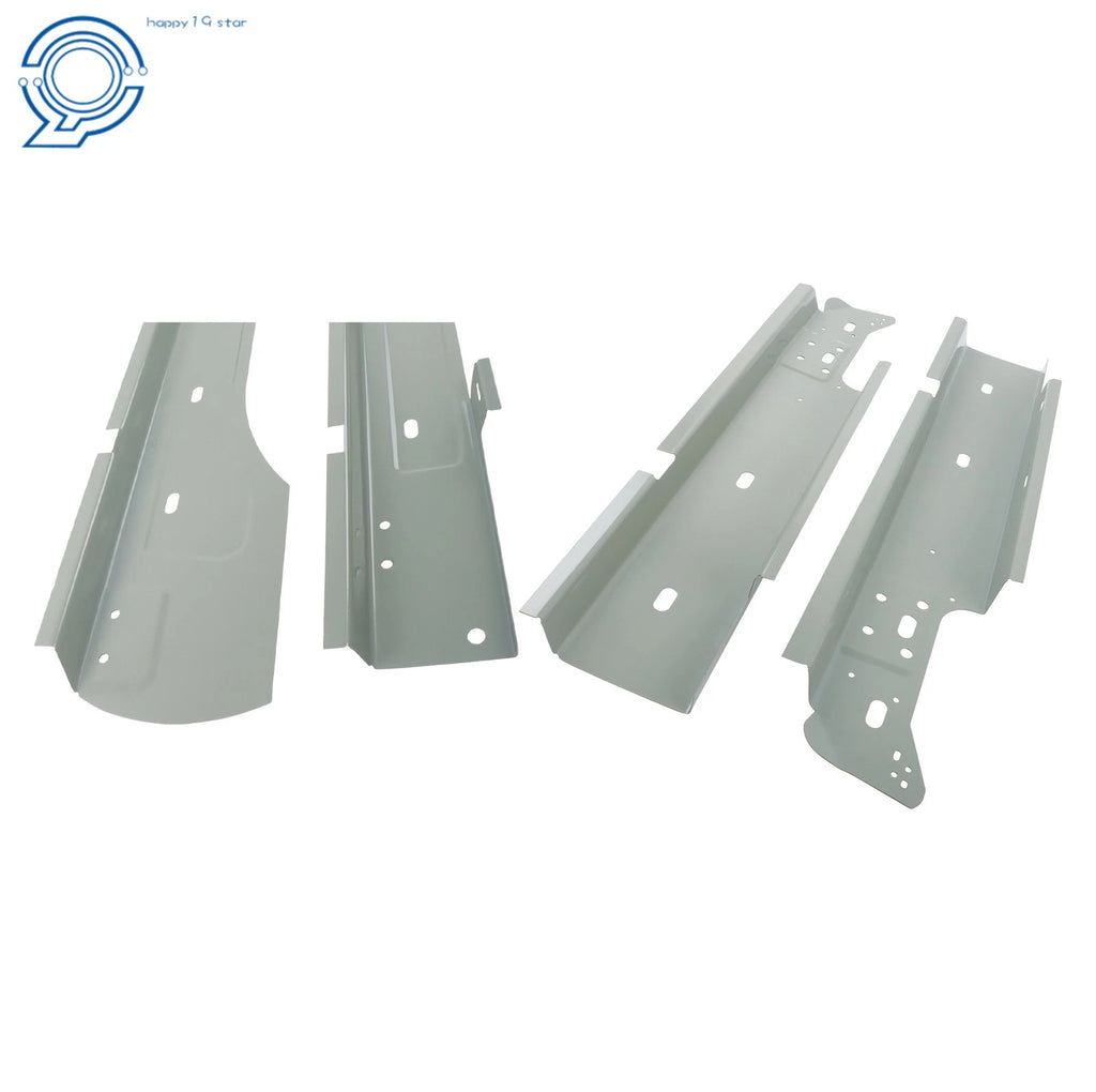 2 Pair Rocker Panels for Dodge Ram 1500 2500 3500 Crew Cab (2009–2018)