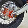 Front Rear Axle Slider Fork Crash for KTM XCW 125 150 200 250 300 (2017–2023)