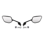 Black Rear-View Mirrors for Yamaha YZF-R7 (2022–2025)