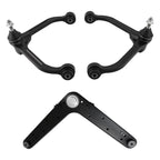 Set of 2 Front Upper & Rear Upper Control Arms with Ball Joints for Jeep Liberty (2002–2007)