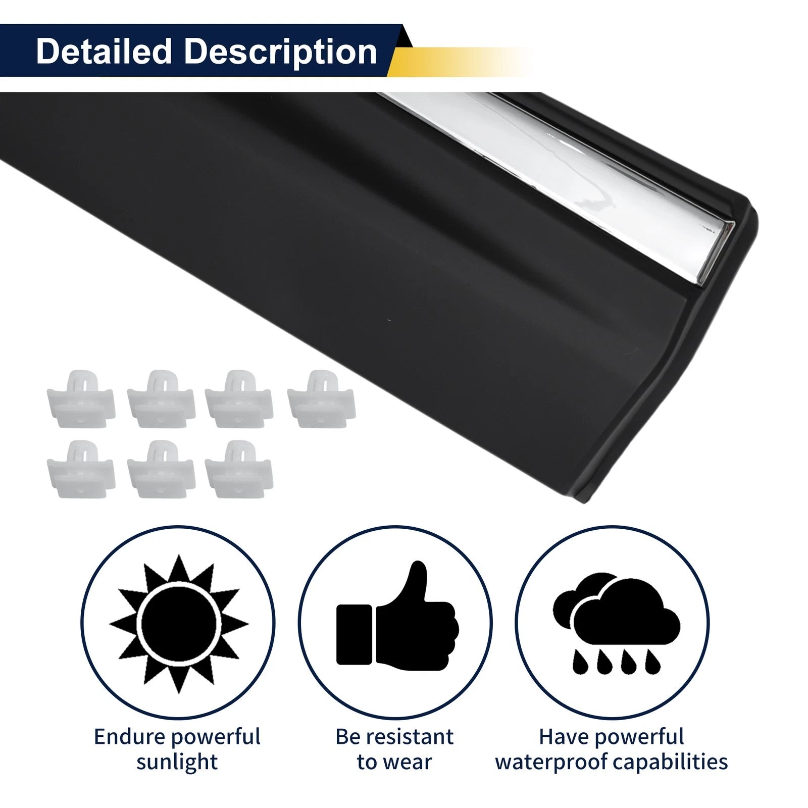 Door Side Lower Trim Garnish No. 75313TLAA01 for Honda CR-V 