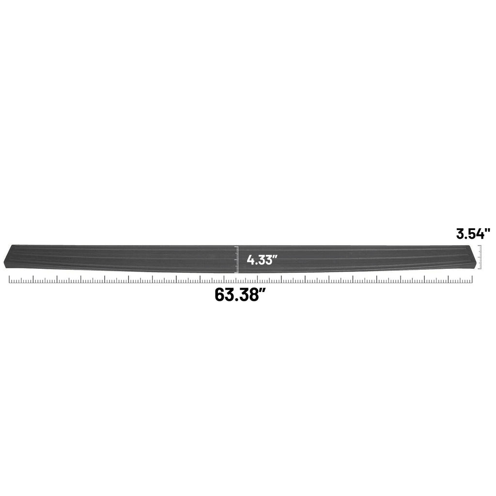 Tailgate Moulding Trim Protector for Ford F150 (2009–2014) Black