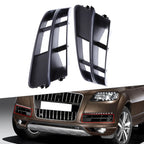 Set of 2 Front Bumper Cover Outer Lower Grilles for Audi Q7 (2010–2015)