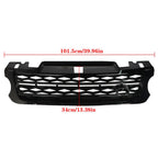 Front Grille Bumper Upper for Range Rover Sport (2014–2017) Black Mesh