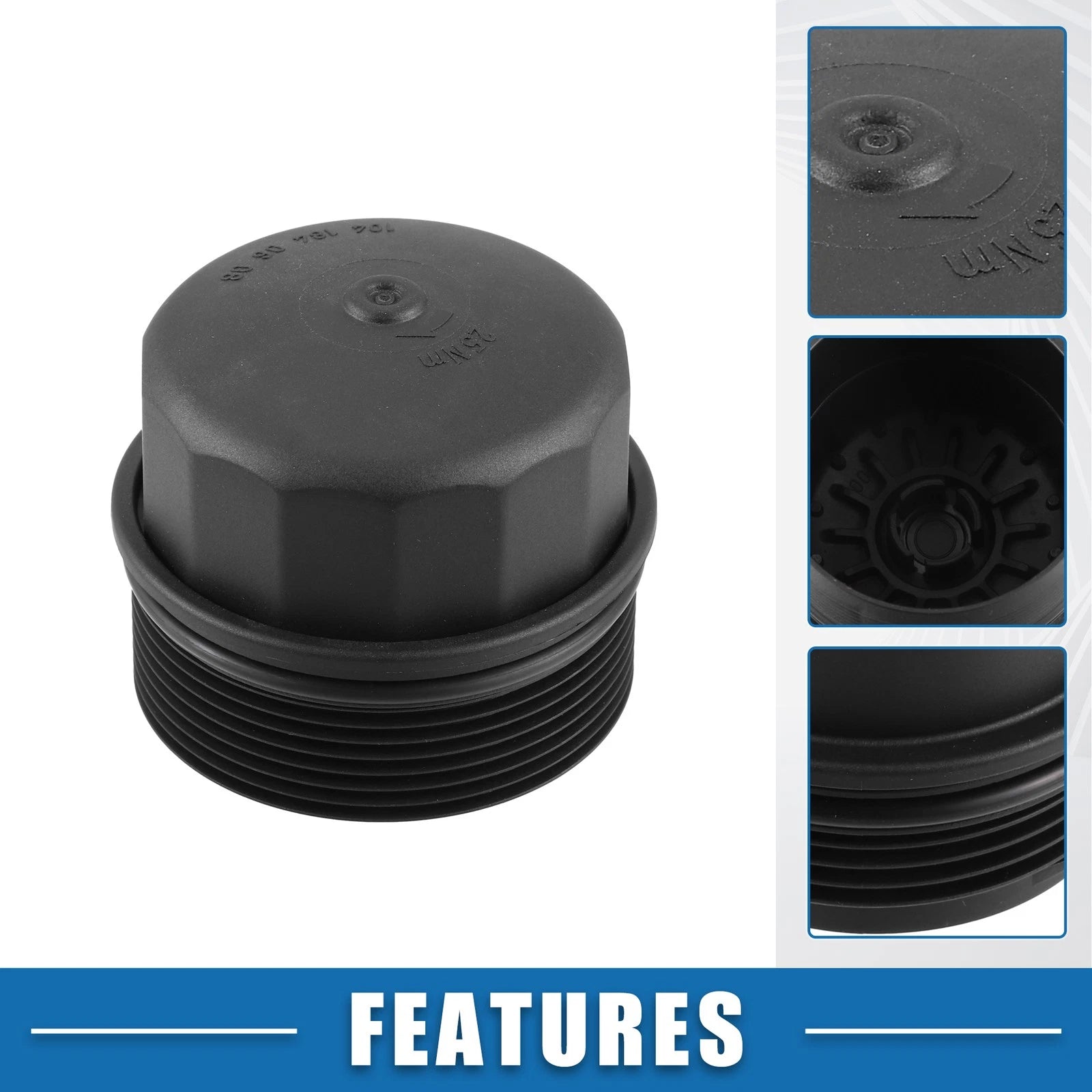 Engine Oil Filter Cap A1041840608 for Mercedes-Benz C220 C230 C280 (1994–2000)