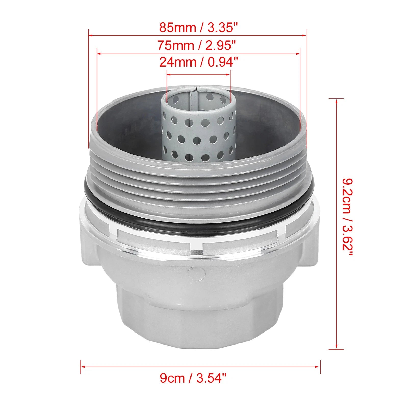 Oil Filter Cap Cover Replacement 15620-31060 for Lexus Toyota 