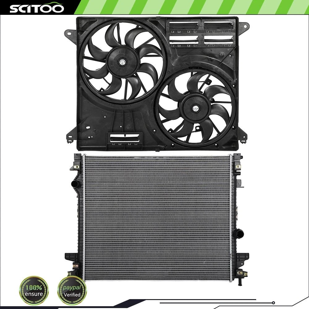Radiator and Cooling Fan Kit for Ford Edge (2015–2021), Lincoln MKX (2016–2018)