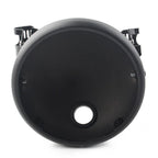7" LED Headlight Shell w/ Bracket for Harley Motorcycle Matte Black
