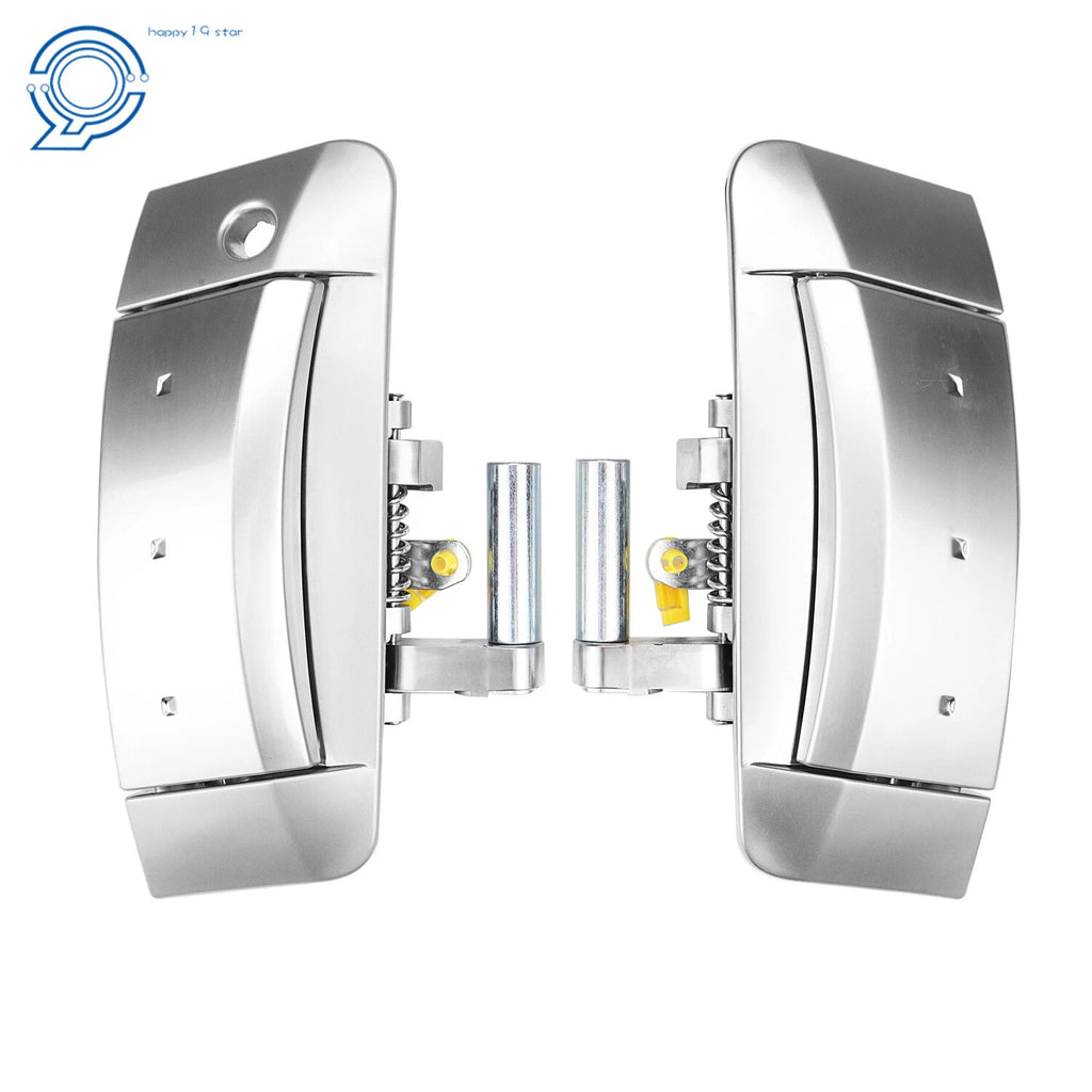 Set of 2 Outer Silver Door Handles for Nissan 350Z (2003–2009)