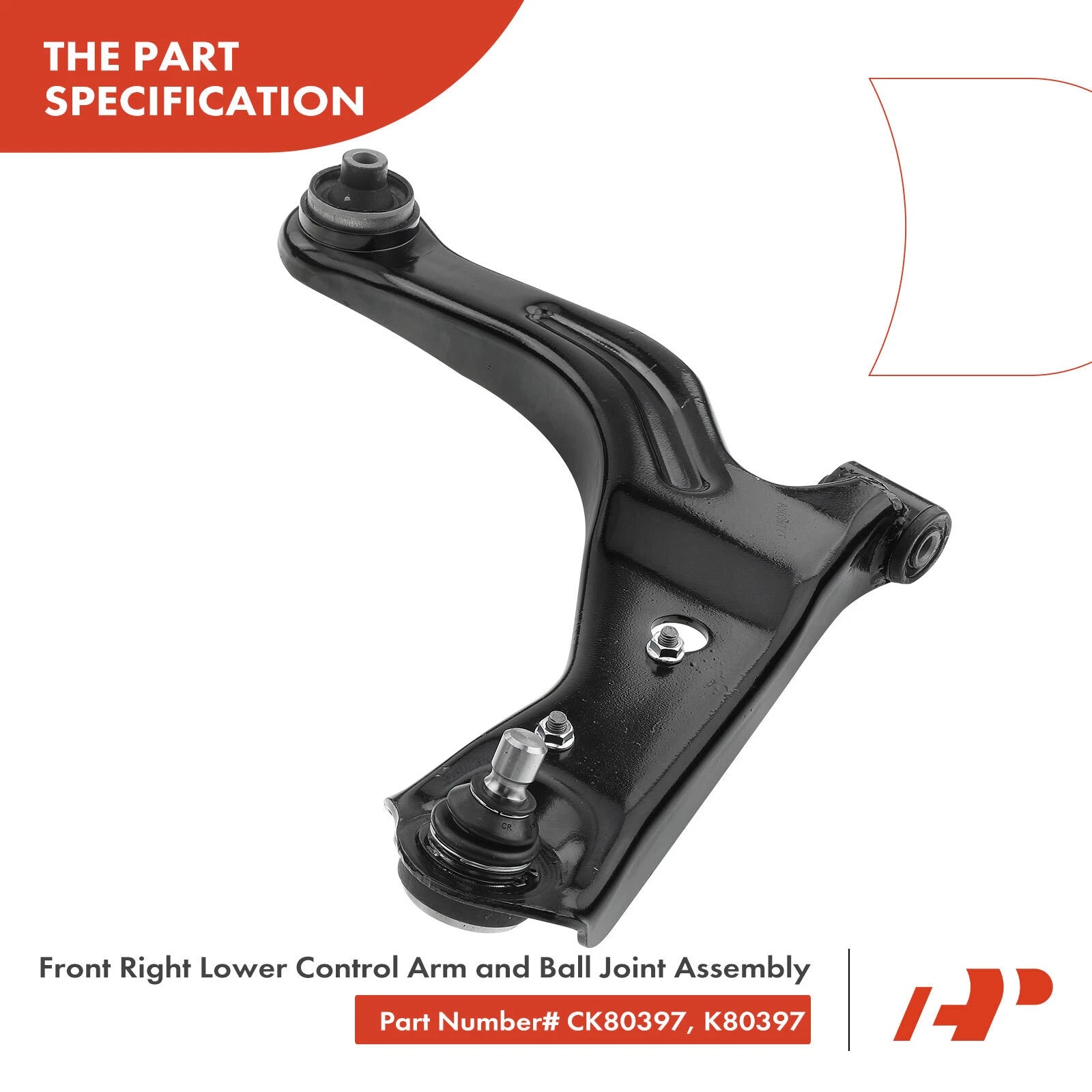 Set of 6 Front Control Arm Ball Joints for Ford Escape