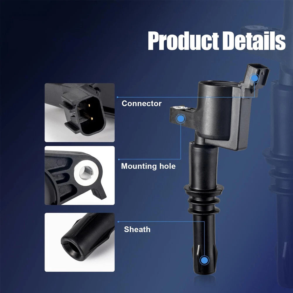 8X Ignition Coils for Ford Expedition Explorer F150 F-250 5.4L V8 (2000–2010)