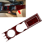 Water Cup Holder Panel Cover Trim Kit for BMW 3 Series E36 (1994–1996) Red Wood