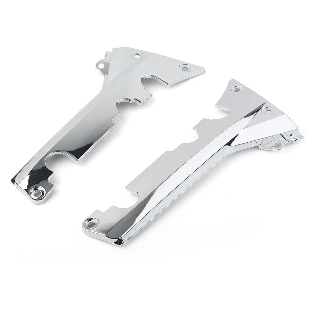 Set of 2 ABS Fairing Lower Rear Frame Covers for Honda GL1800 (2001–2011) Chrome