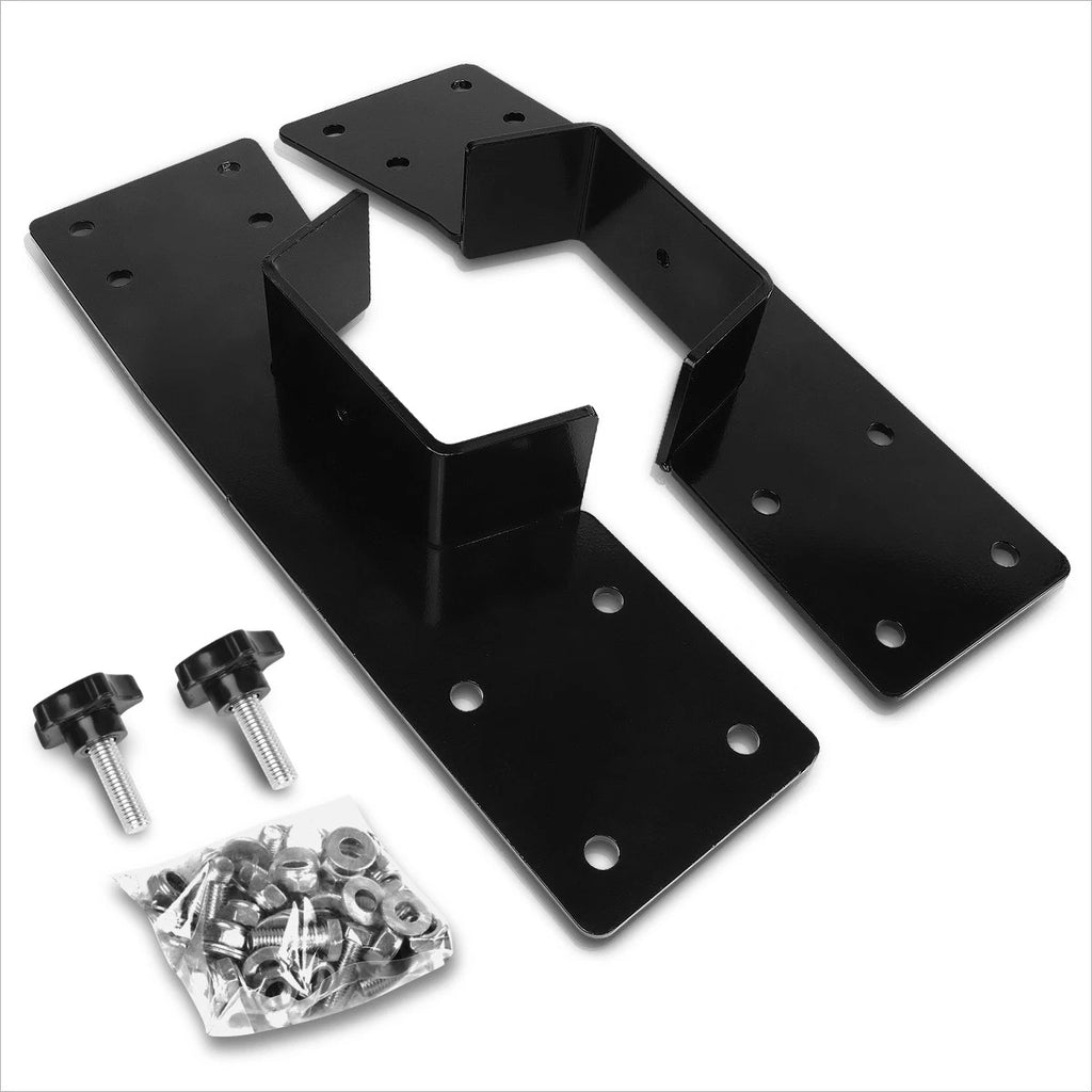 Set of 2 Rear Axle Bolt-On C-Notch Brackets for Silverado/Sierra (1999–2007)