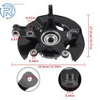 Steering Knuckle & Wheel Hub Bearing for Honda Pilot (2003–2004) 698-480