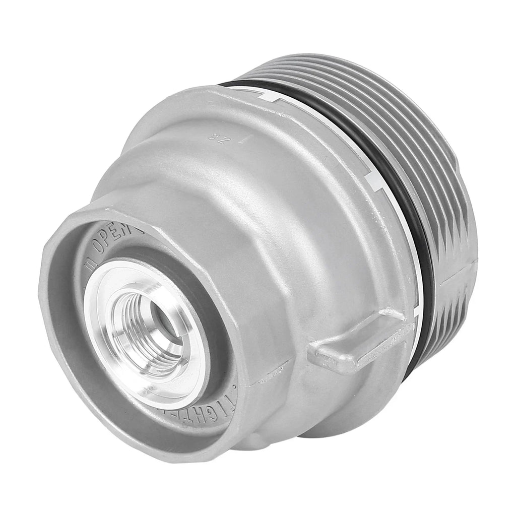 Silver Tone Oil Filter Cap Cover for Lexus Toyota (2000-2023)