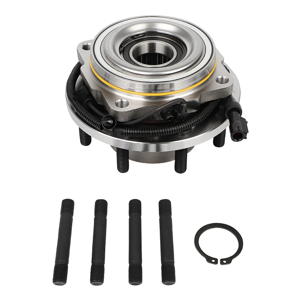 1X Front Wheel Bearing Hub for Ford F-250 Super Duty (2005–2009) DRW 4WD ABS