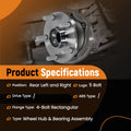 Rear Wheel Hub & Bearing for Subaru Ascent (2019–2021) 512536 28473VA000