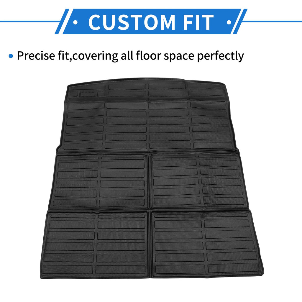 Cargo Liner Rear Trunk Mat for Volkswagen Atlas (2018–2024) TPE Long Stripe