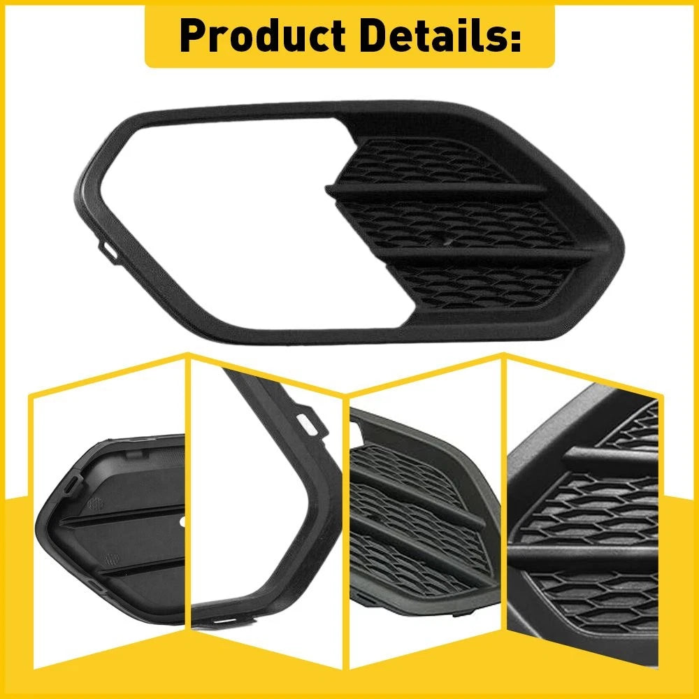 Front Left Fog Light Bezel Grille Cover for Ford Escape Kuga (2017–2019)