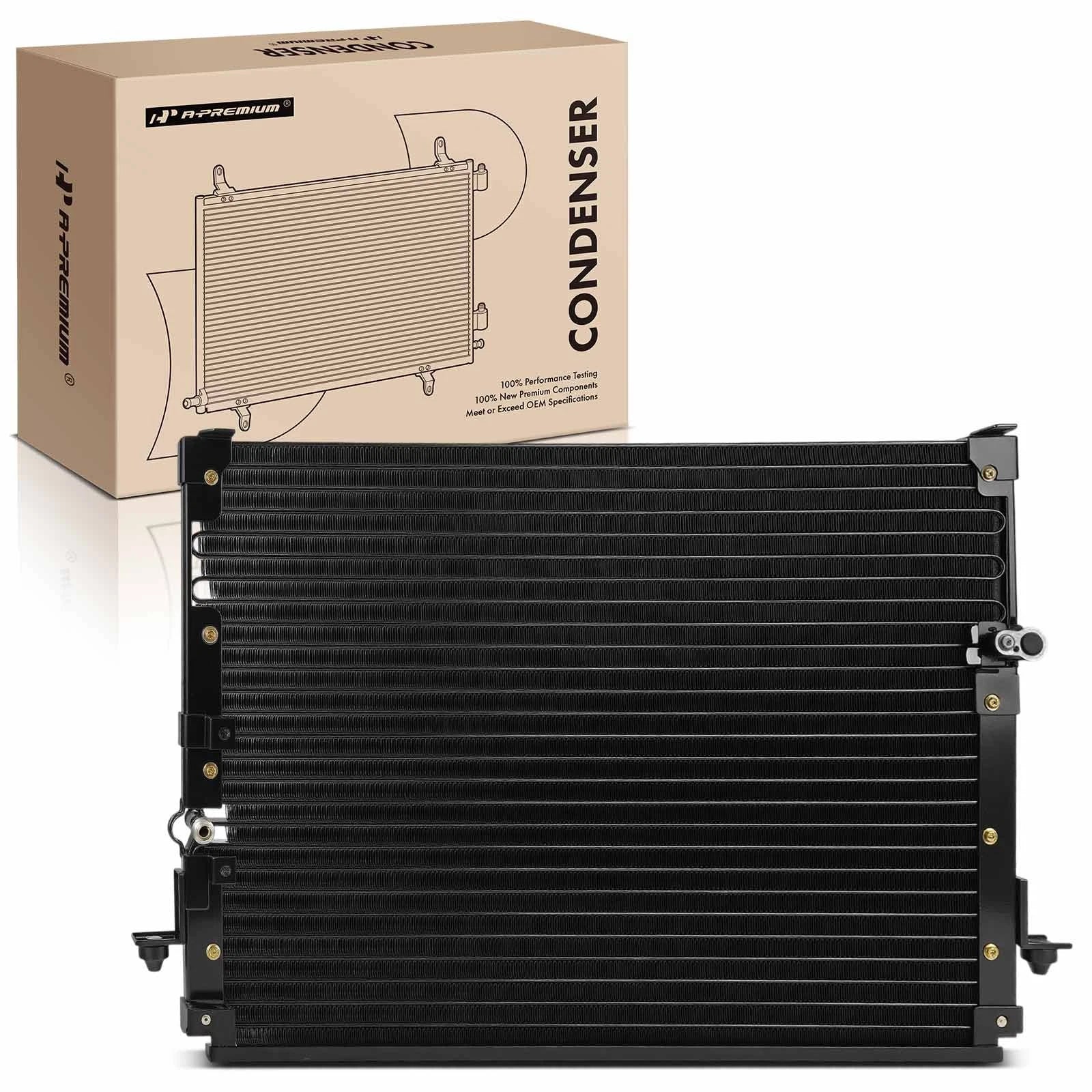 A/C Condenser w/ Bracket for Toyota Previa 1994-1997 L4 2.4L