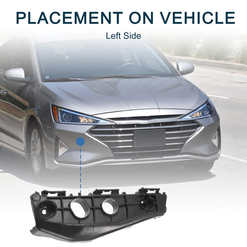 1pc Left Front Bumper Retainer Bracket No. 5211602190 for Toyota Corolla (2011–2013)