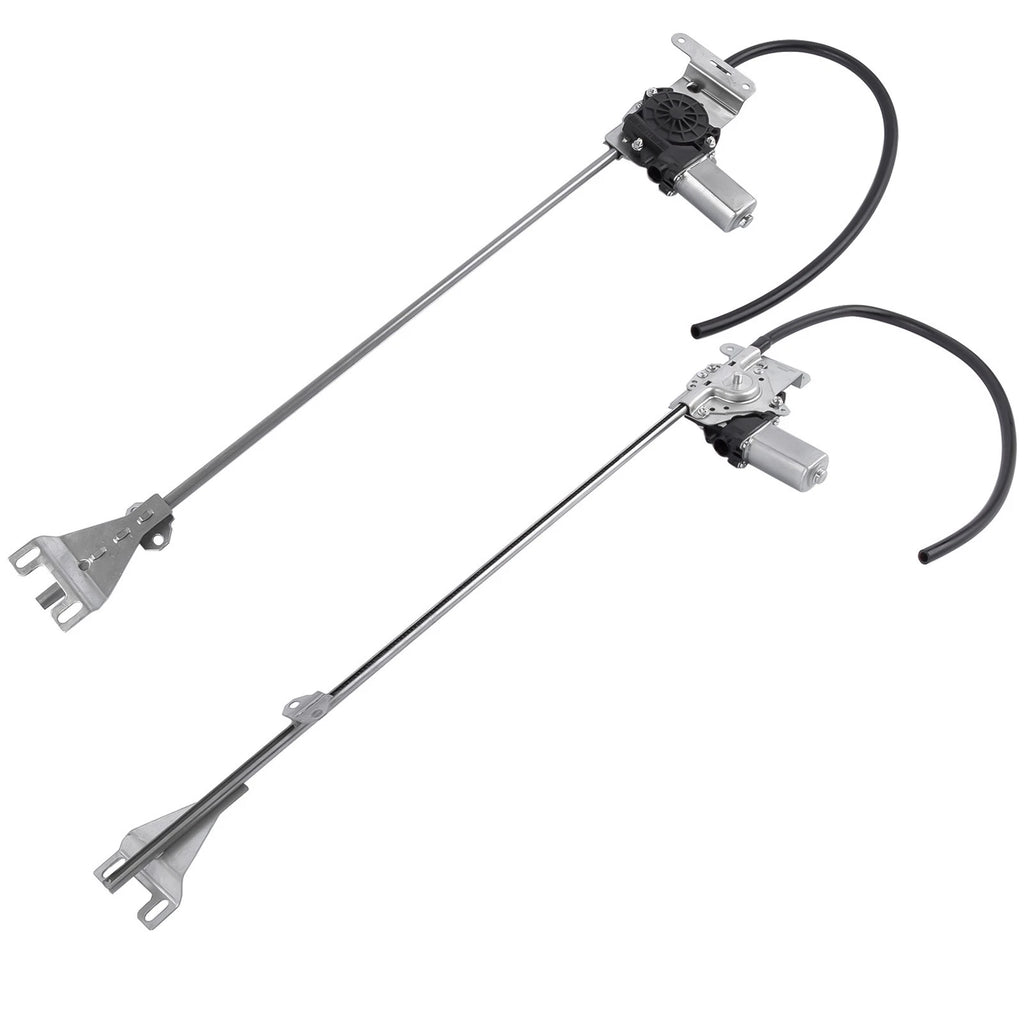 Set of 2 Power Window Regulators with Motor for Freightliner Argosy (1999-2011)