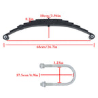 Tandem Trailer Axle Suspension Kit for Trailer (7000 lbs)