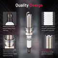 Set of 6 Iridium Spark Plugs for Acura ILX TLX (2013–2021)