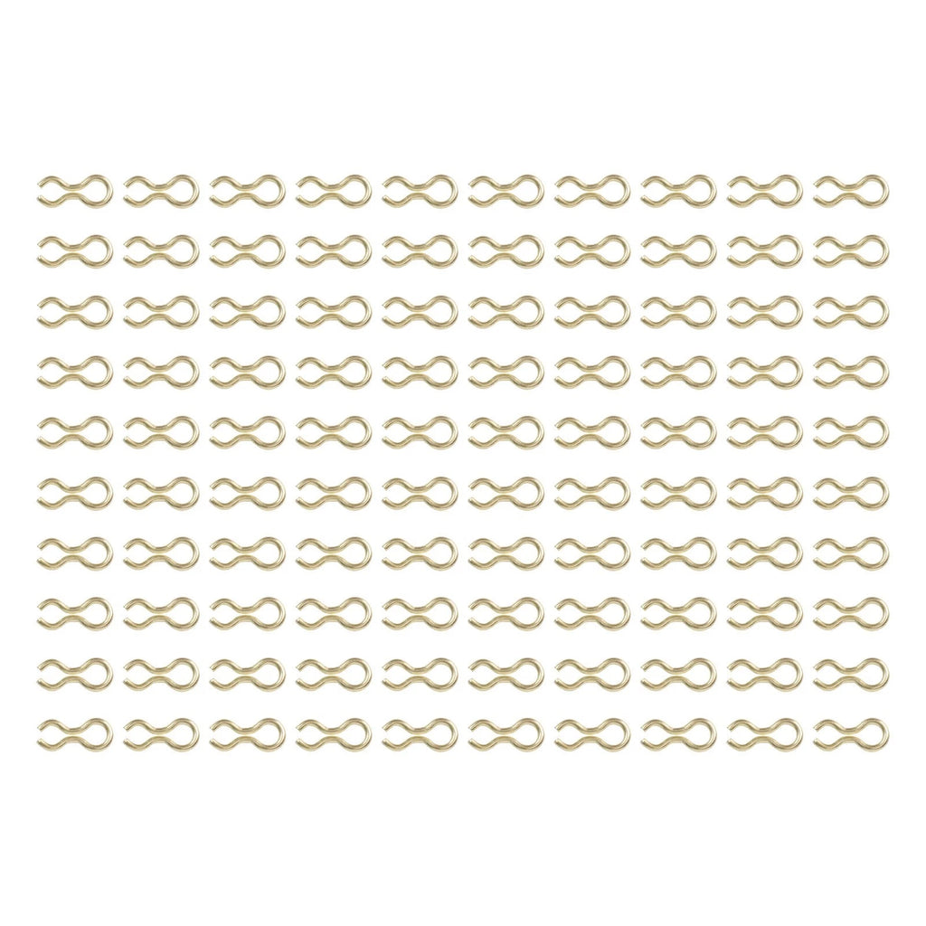 100 Fishing Sinker Eyes Eyelets for Bass Fishing (Freshwater & Saltwater)