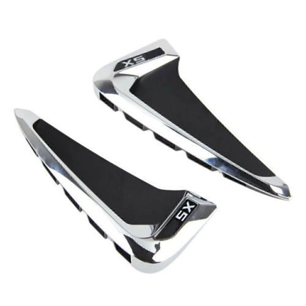 Chrome Side Marker Fender Air Wing Vent Trim for BMW F15 X5 (2014–2023)