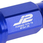 20Pcs J2 7075 Forged Aluminum M12x1.25 Open-End Lug Nut Set for Universal