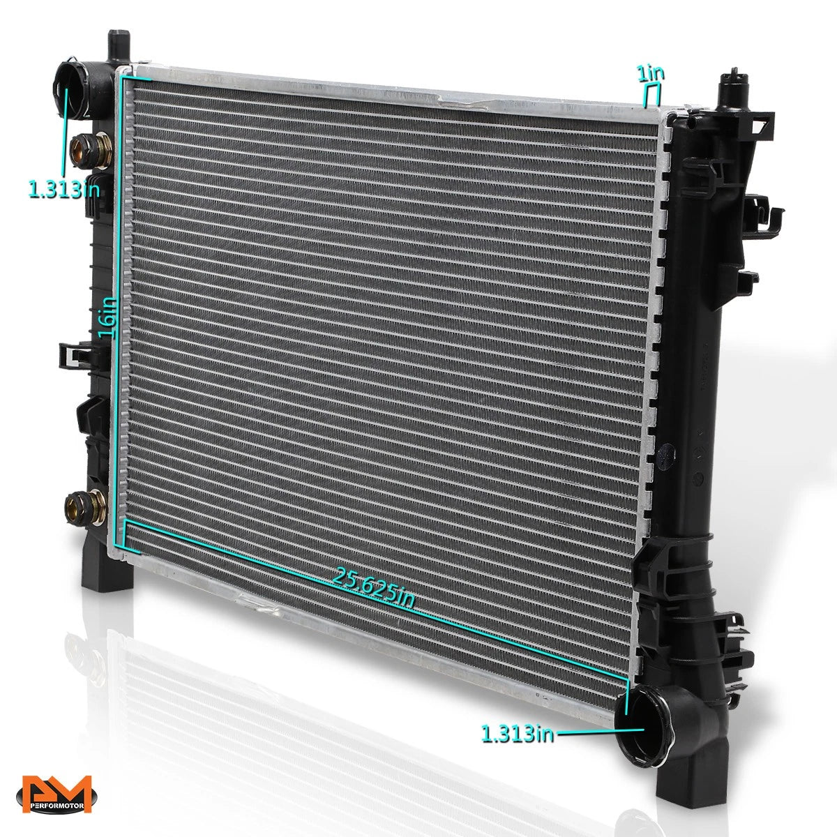 Aluminum Core Replacement Radiator for Mercedes C-Class (2001–2007) DPI-2337