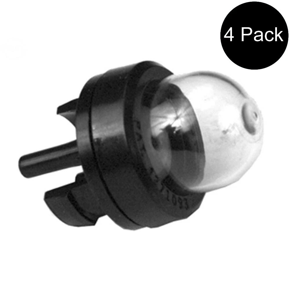 Set of 4 Snap In Primer Bulbs for Poulan, Ryobi, Homelite, Toro