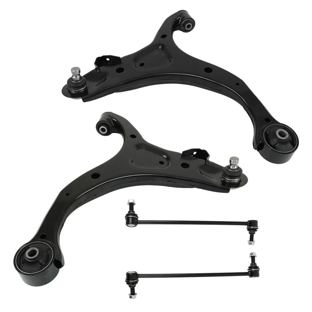 Set of 4 Suspension Kit Lower Control Arms for Hyundai Kia (2007–2012)