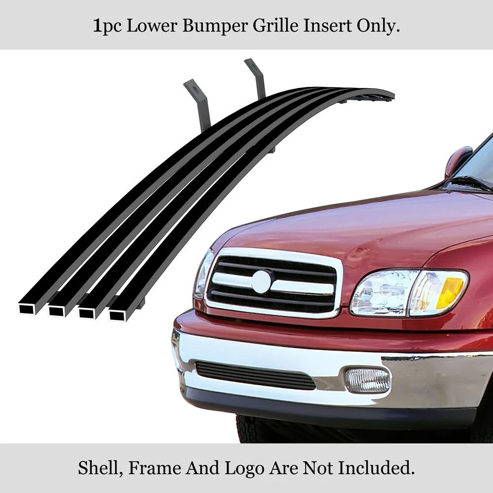 Lower Bumper Grille for Toyota Tundra (1999-2002) Stainless Black
