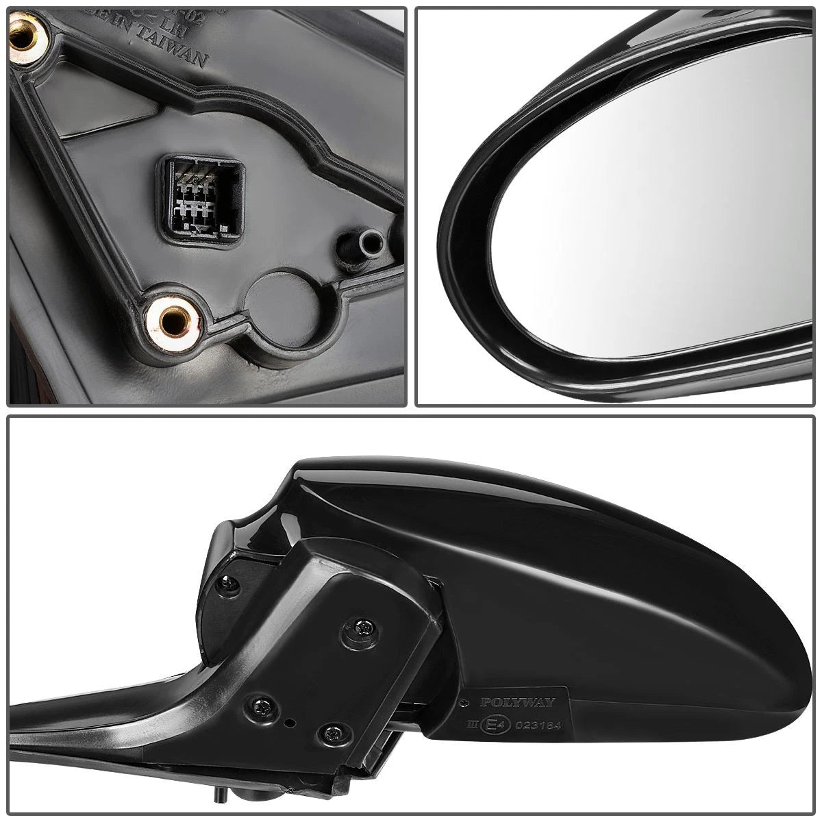 OE Style Powered Side View Door Mirror Left for Hyundai Sonata (1999–2005) HY1320130
