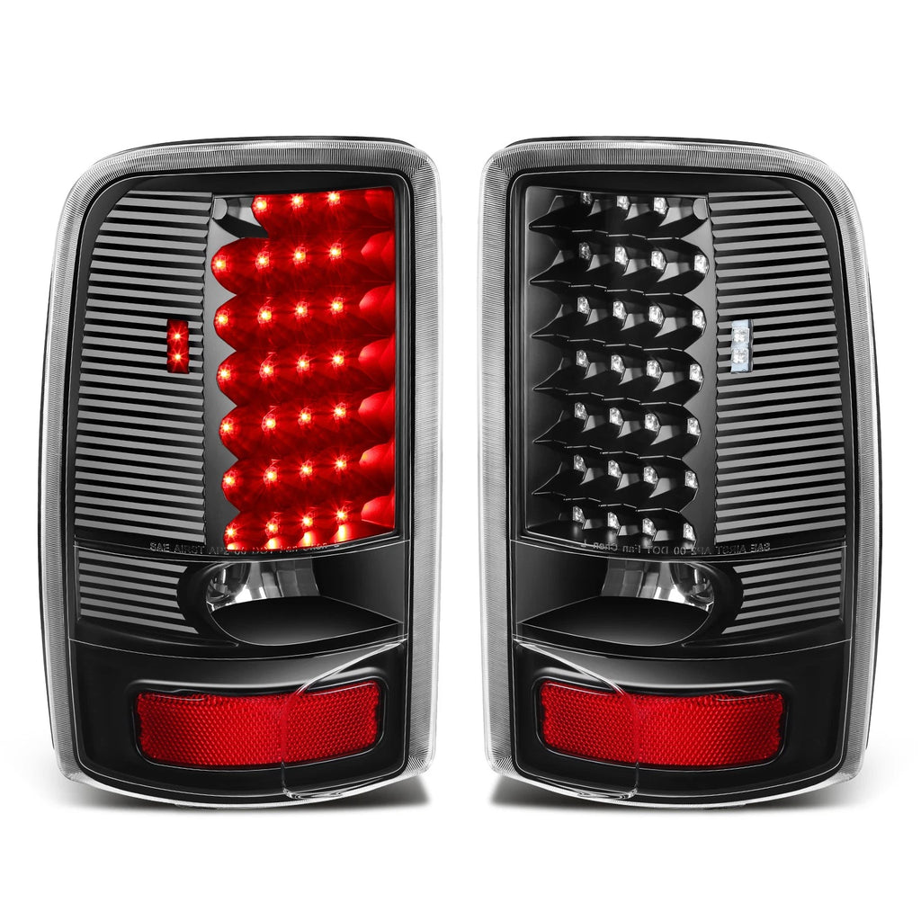Full LED Tail Light for Chevy Tahoe/GMC Yukon (2000–2006) - Black