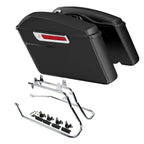 Matt Black Hard Saddlebags Conversion Brackets for Harley Softail FLST (1984–2017)