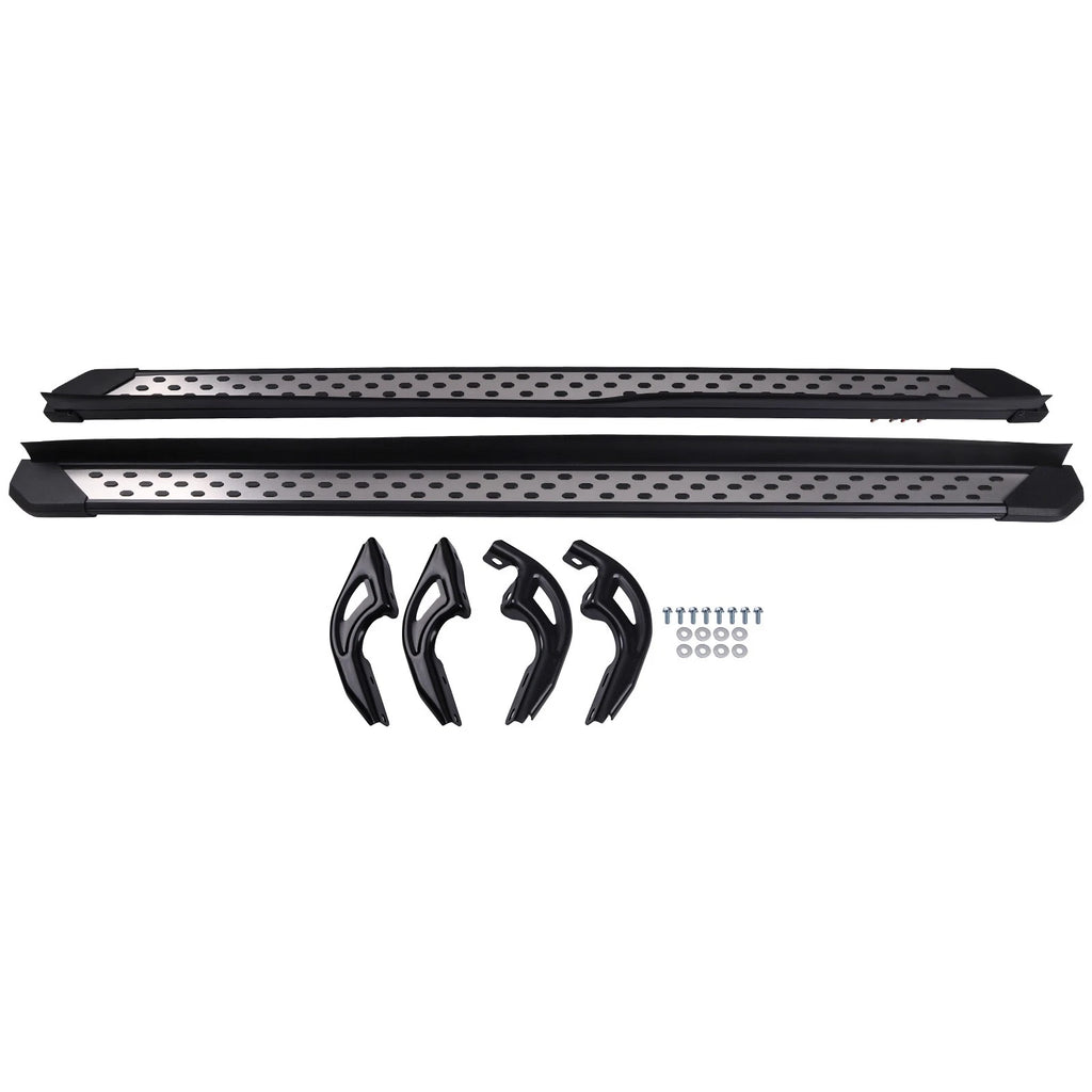 Black Side Step Running Board for Honda Pilot (2016–2022) - Aluminum